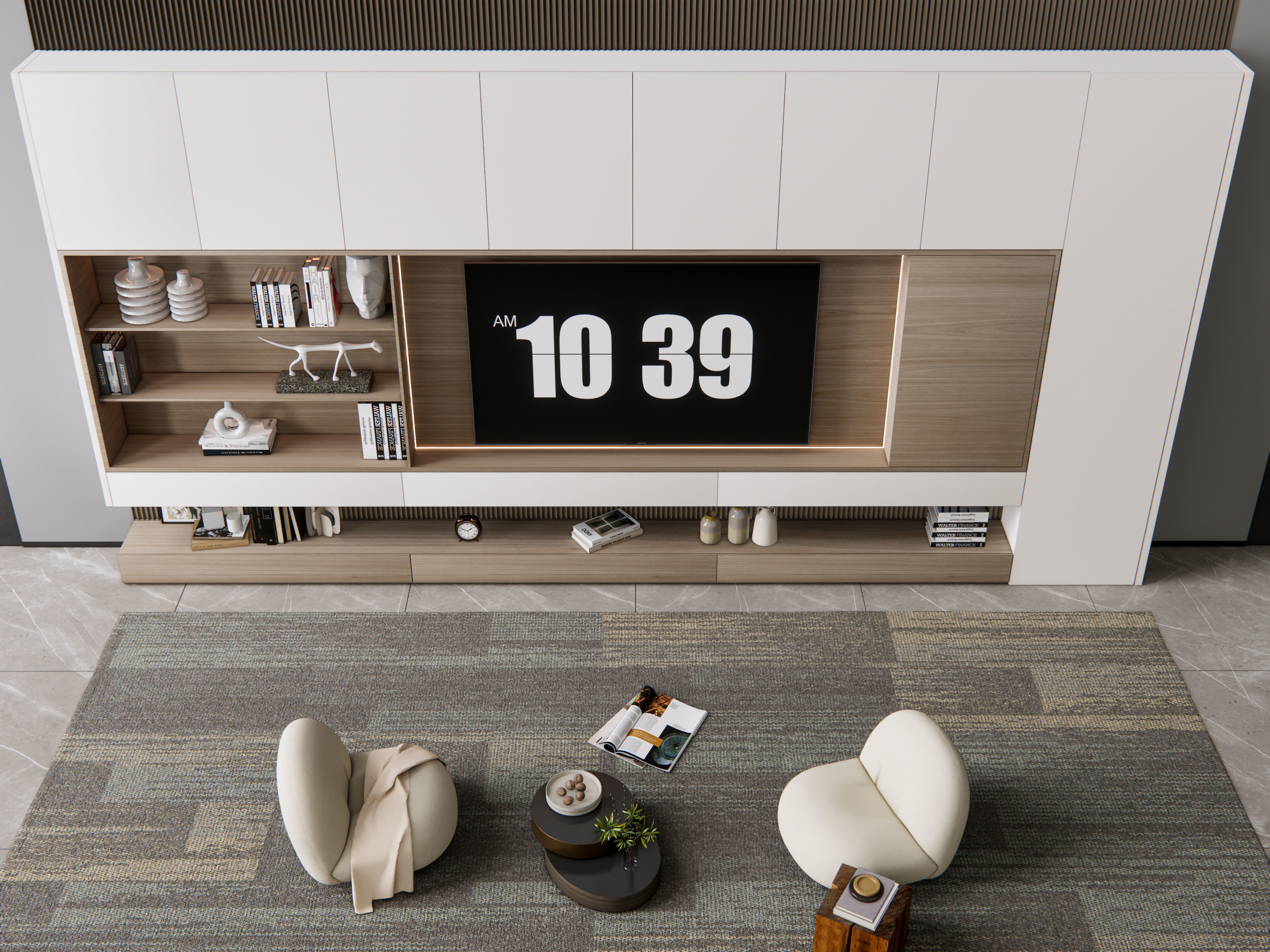 TV wall 15 3D model_18