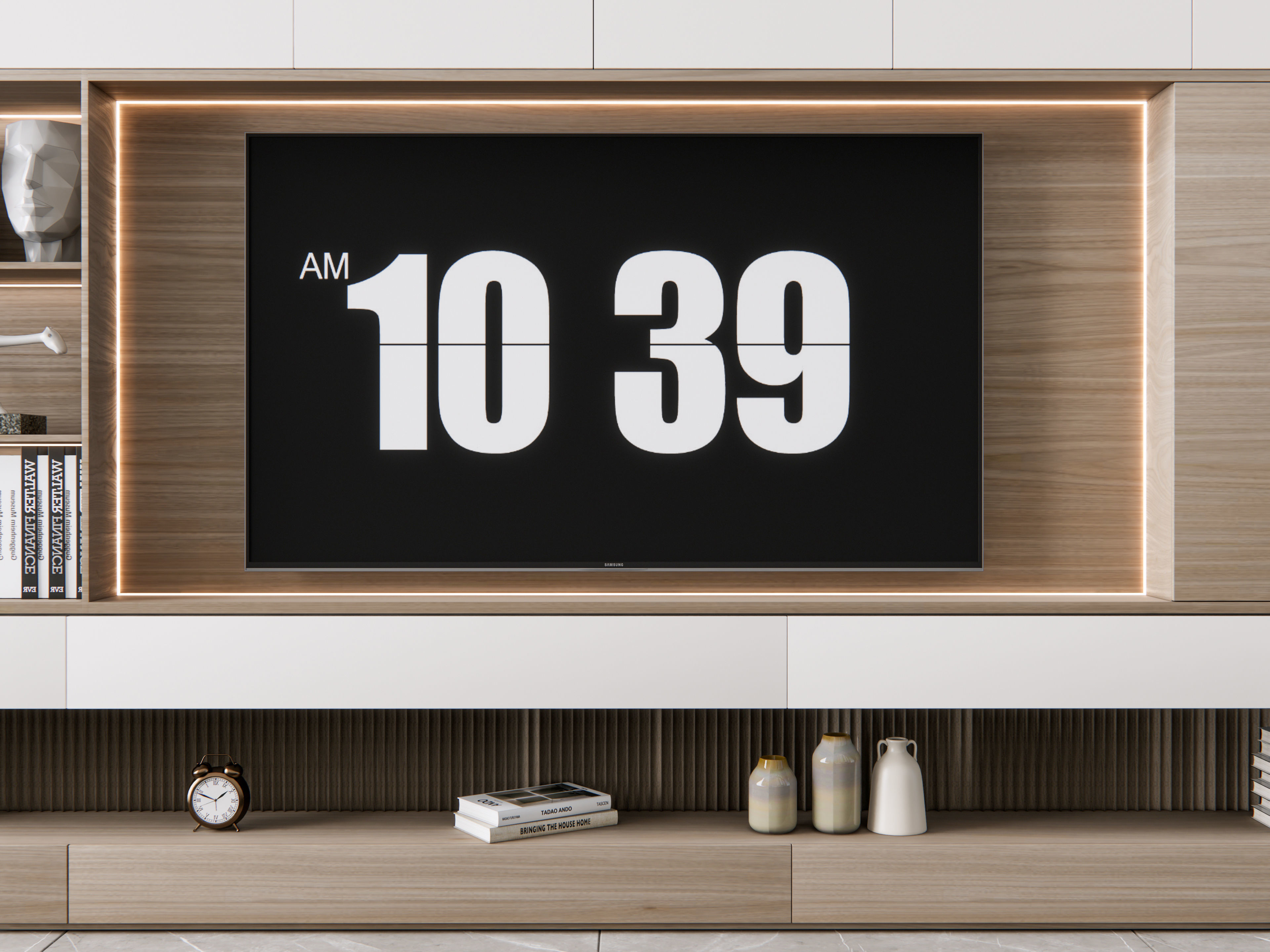 TV wall 15 3D model_13