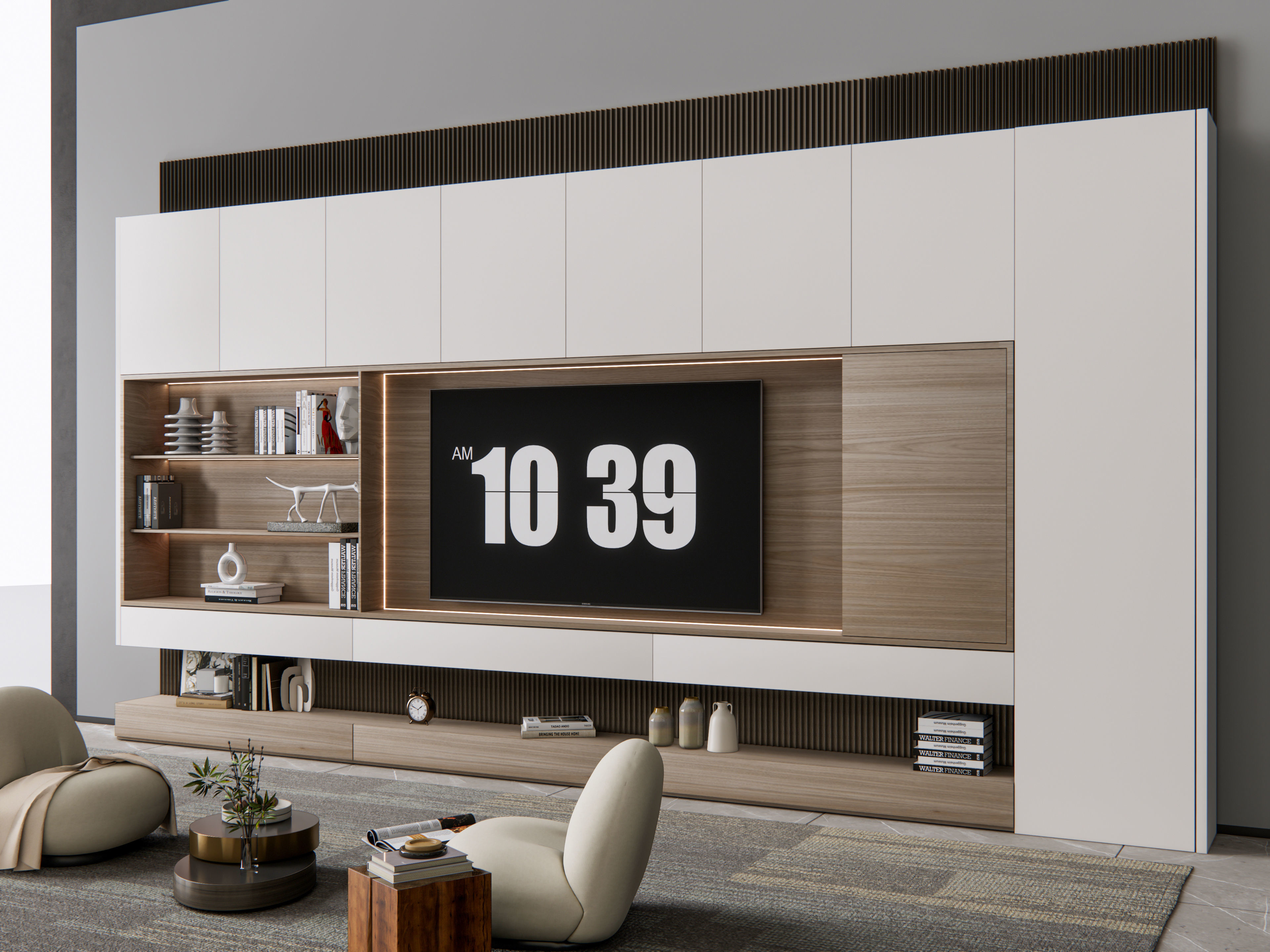 TV wall 15 3D model_15