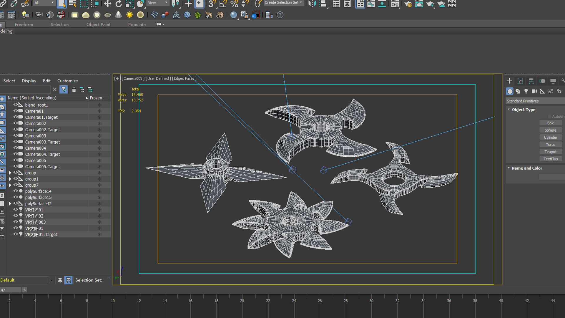  medieval fantasy weapons knife knives throwing dart assassin 3D model_5