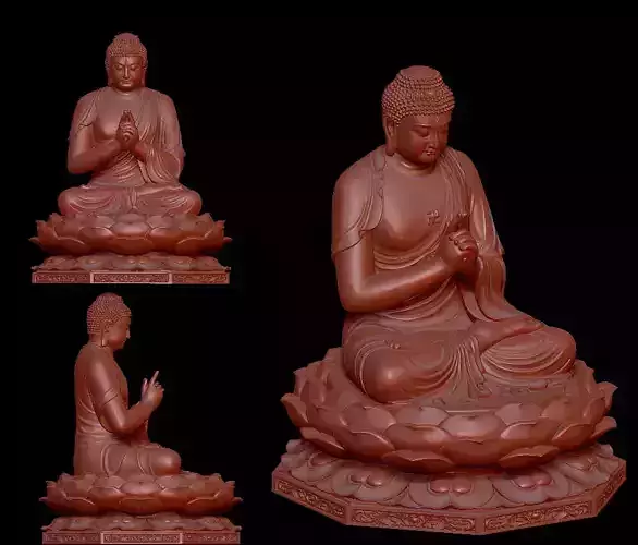 Buddhist buddha files 3D print model