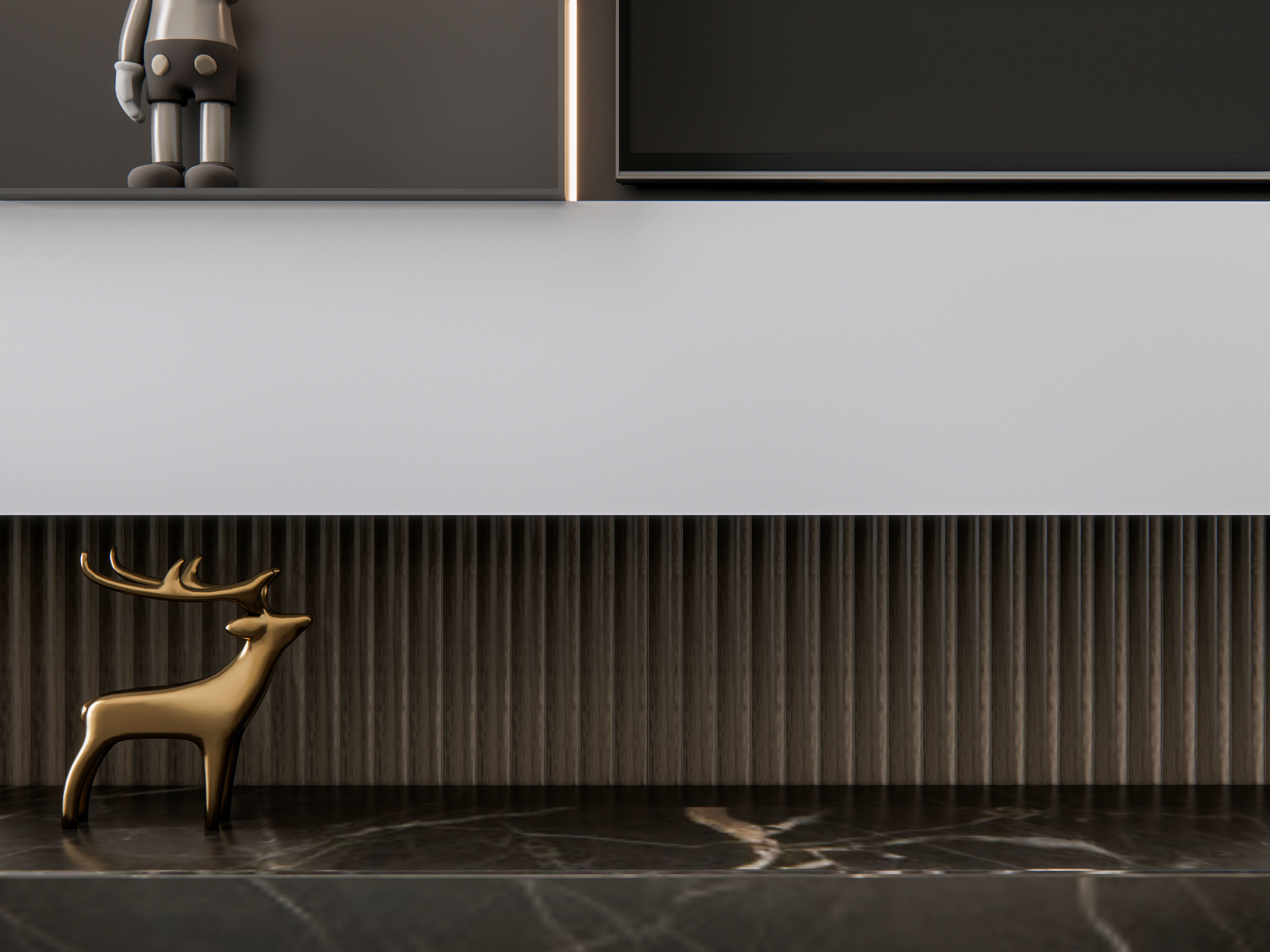 TV wall 18 3D model_14