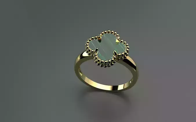 Van Cleef Ring - Magic Alhambra 3D print model