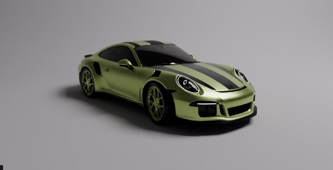 Porsche 911 3D model_1