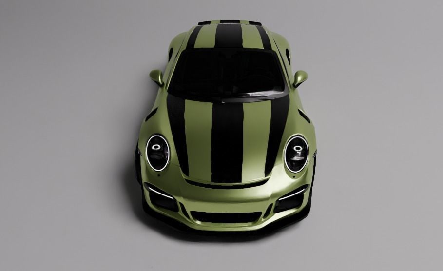 Porsche 911 3D model_2