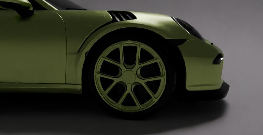 Porsche 911 3D model_7