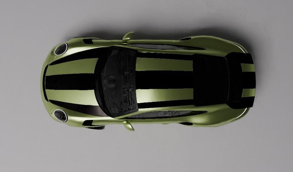 Porsche 911 3D model_6