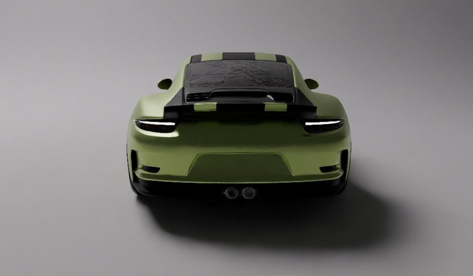 Porsche 911 3D model_5