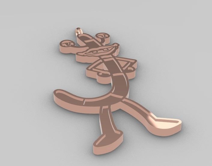 Enamel Oblina Pendant 3D print model_11