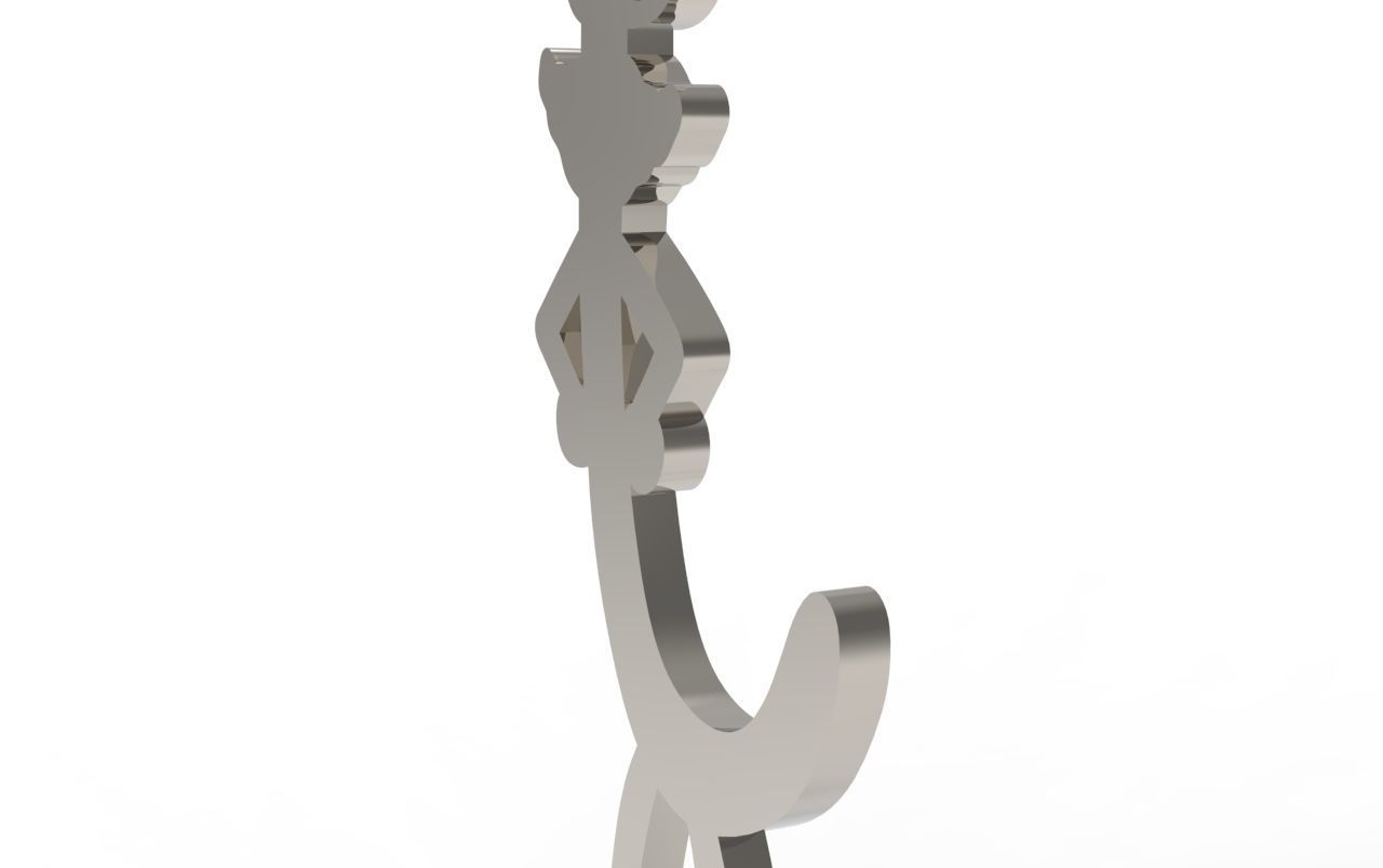 Enamel Oblina Pendant 3D print model_12