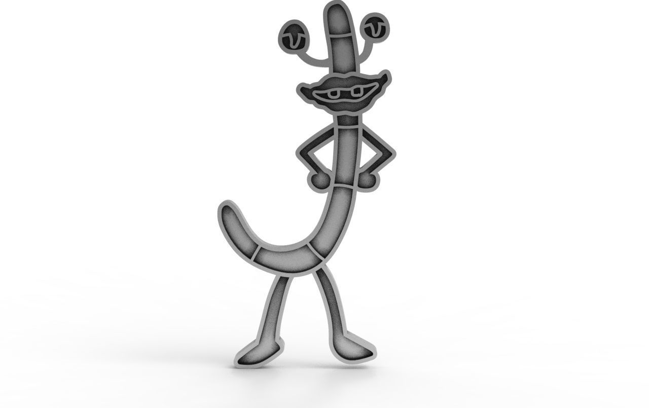 Enamel Oblina Pendant 3D print model_7