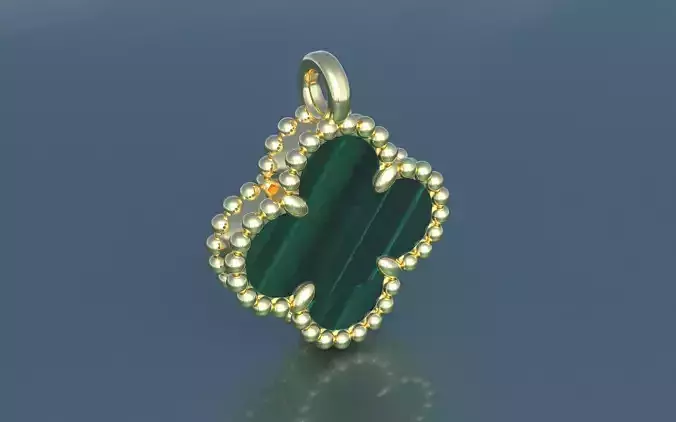 Pendant Van Cleef Sweet Alhambra 3D print model
