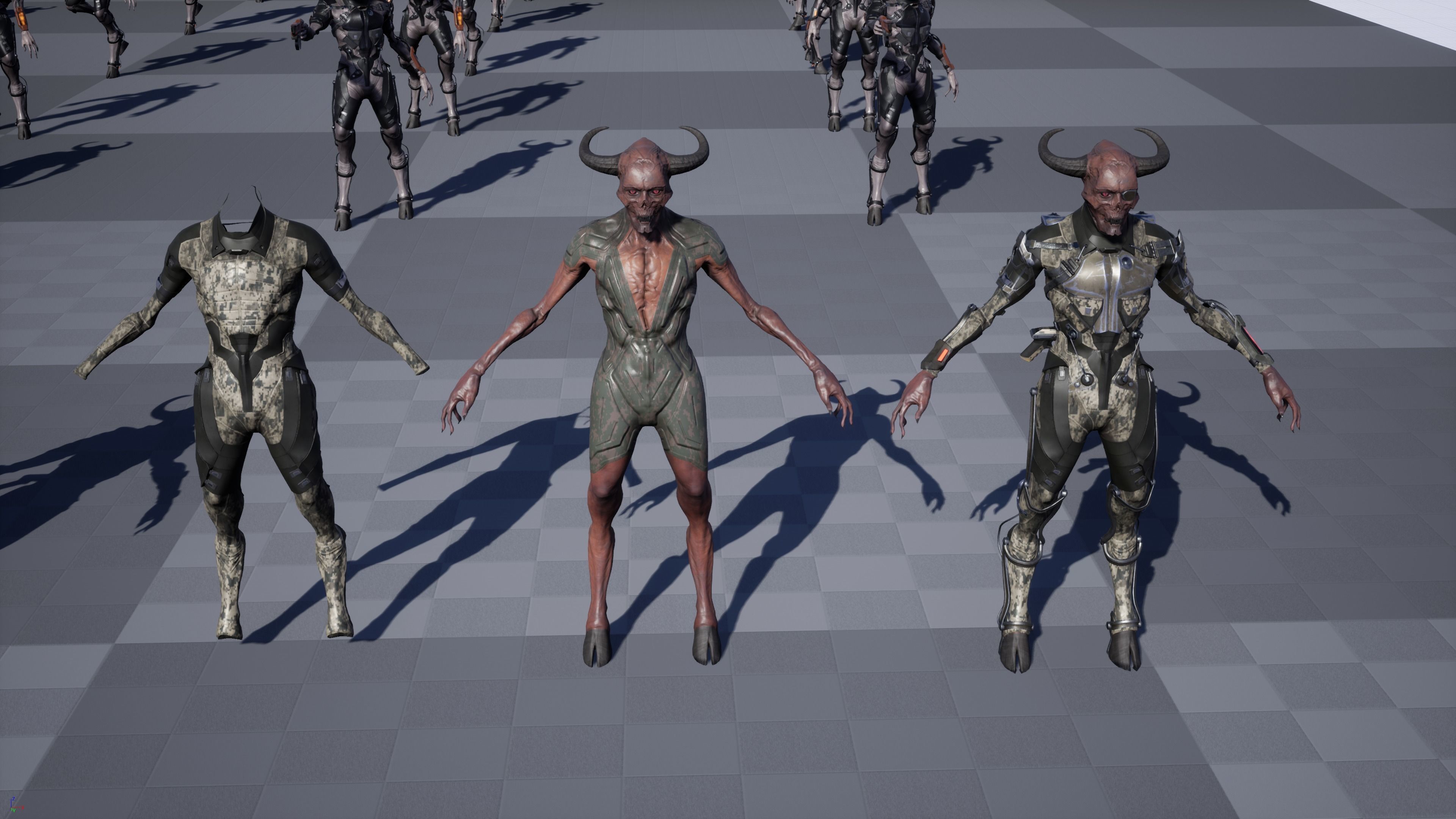 TechnoDaemon 01 Low-poly 3D model_23