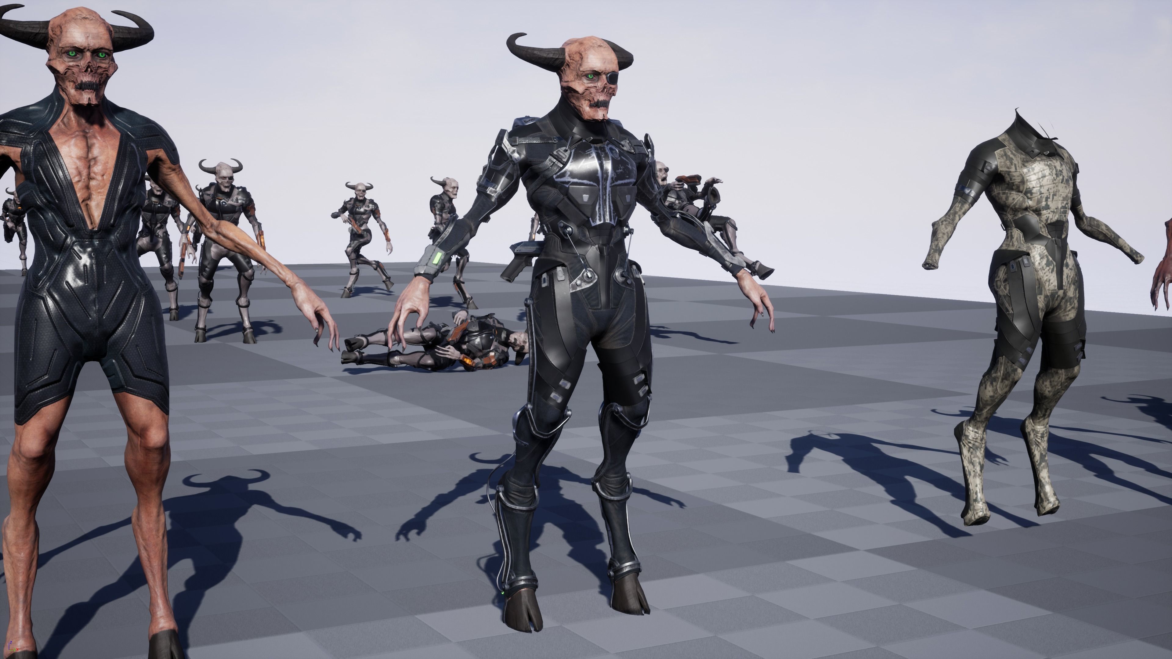 TechnoDaemon 01 Low-poly 3D model_27