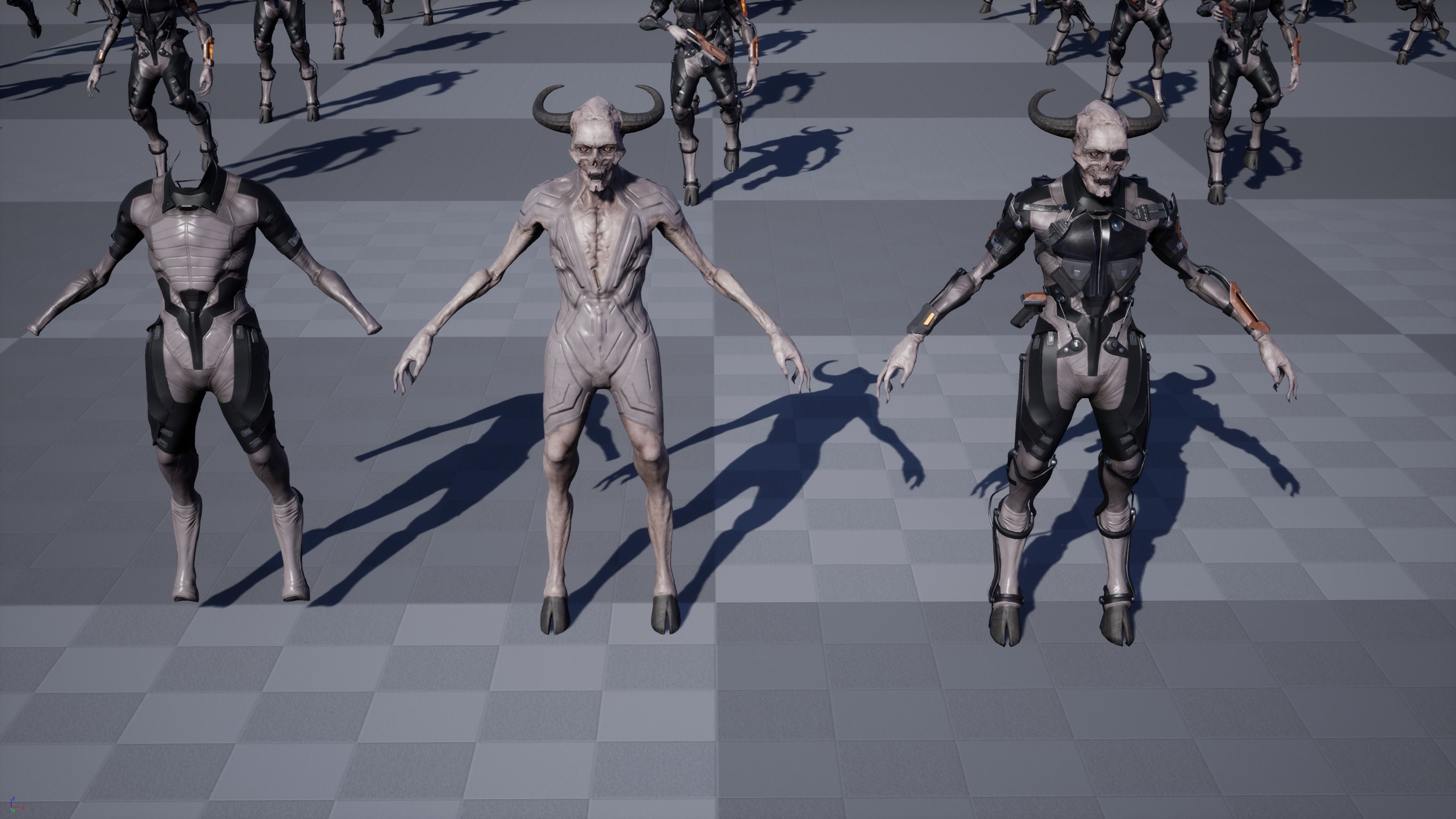 TechnoDaemon 01 Low-poly 3D model_19