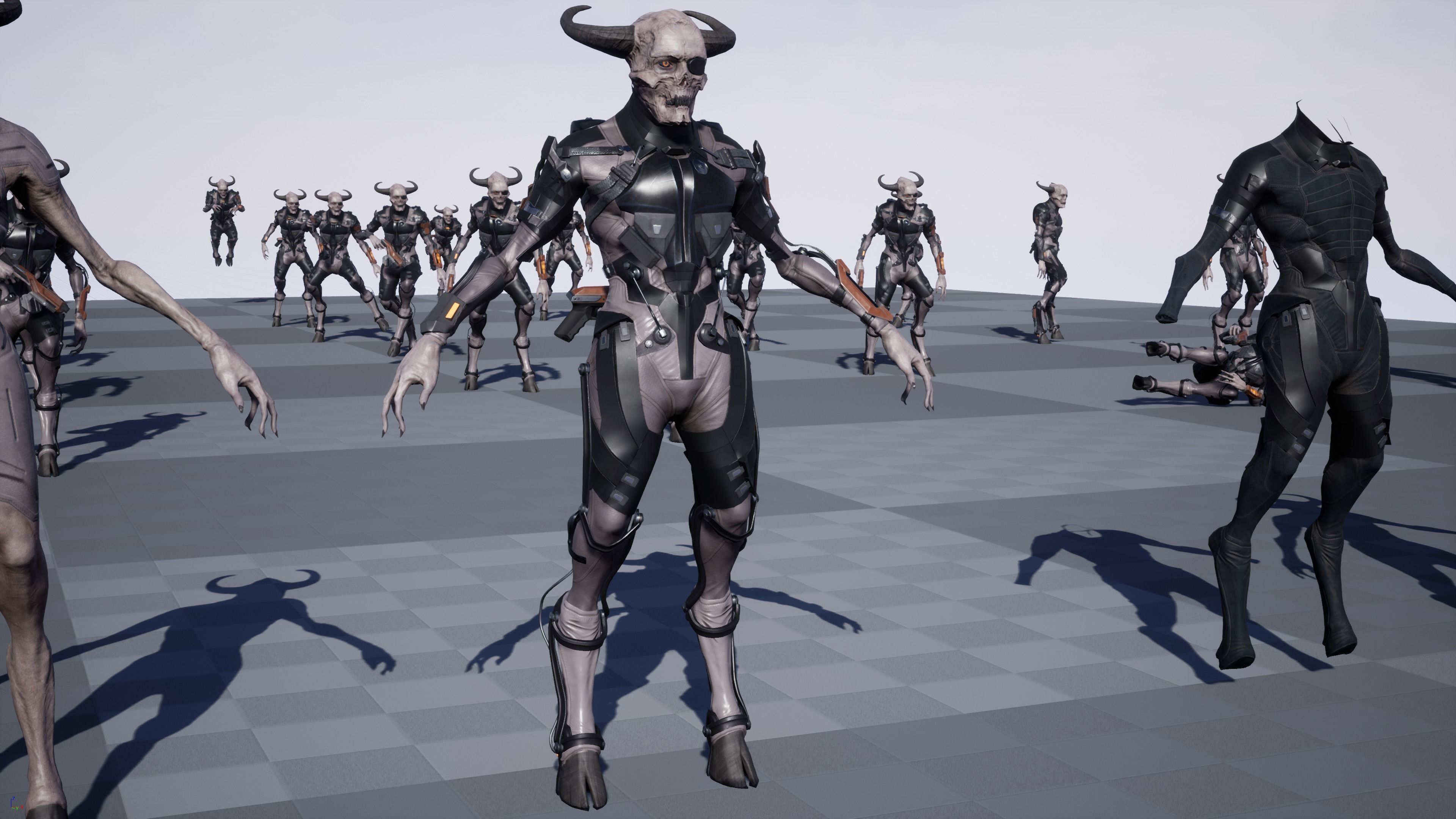 TechnoDaemon 01 Low-poly 3D model_26