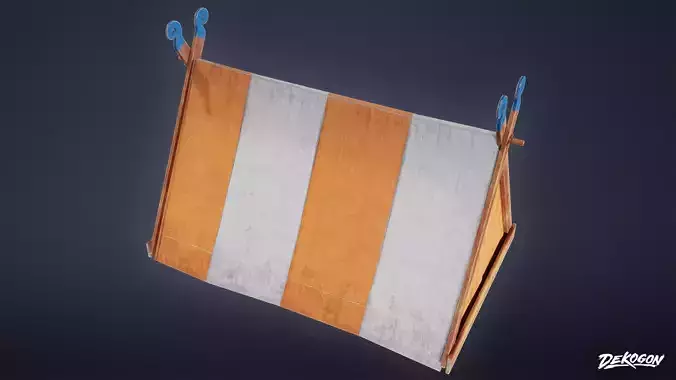 MEDIEVAL - Viking Tent 01 - LOW POLY