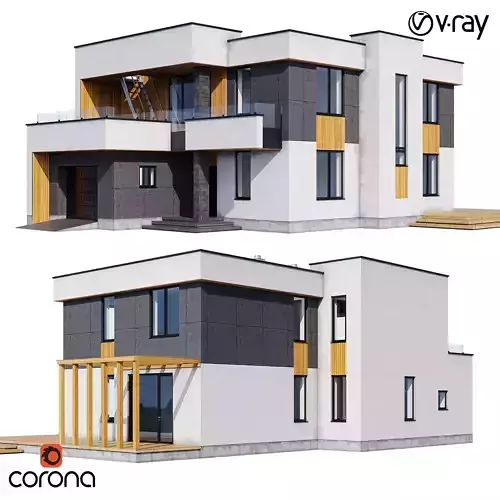 Modern house v85