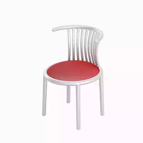 Curved Iron Chair 05