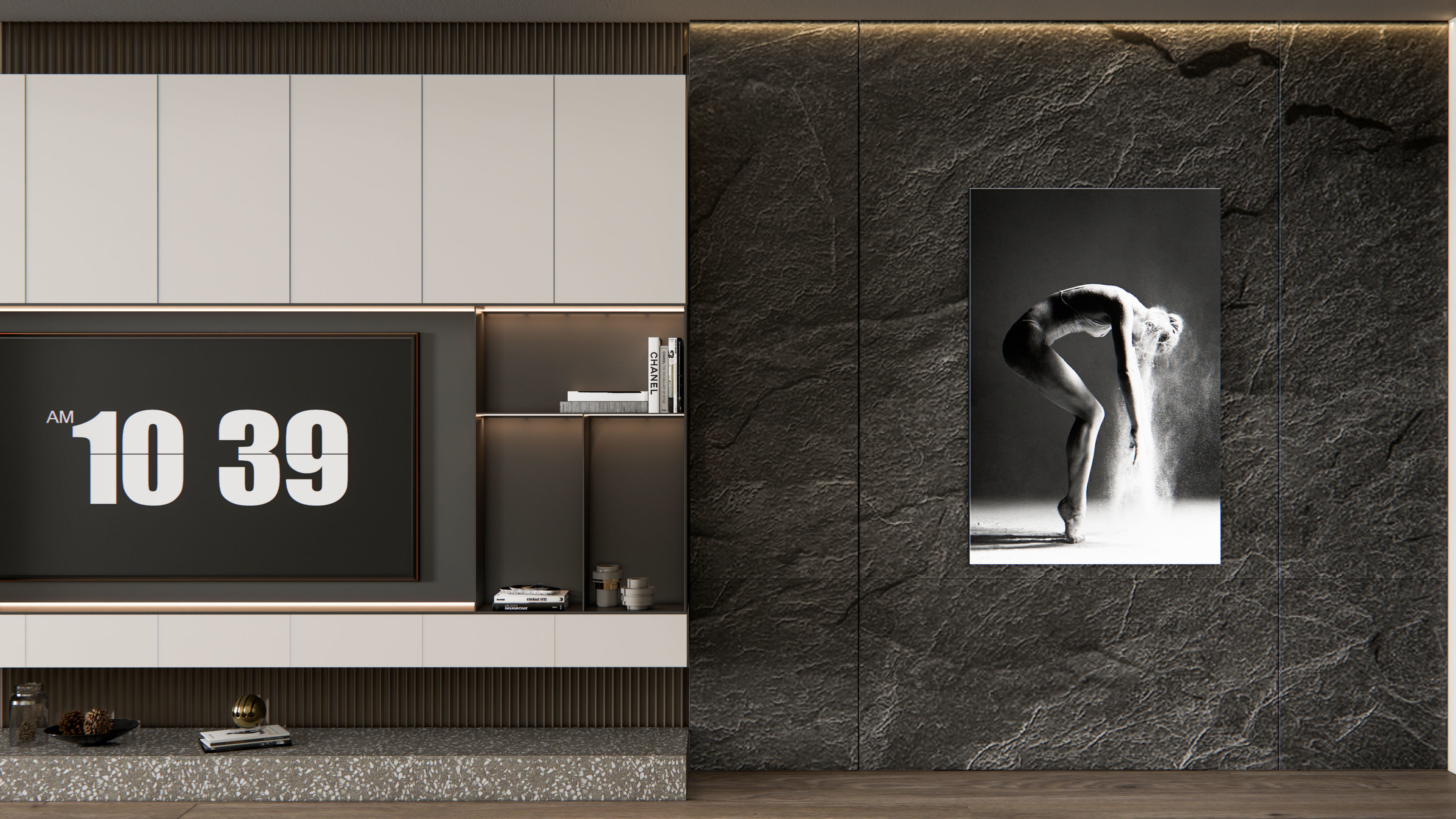 TV wall 29 3D model_7