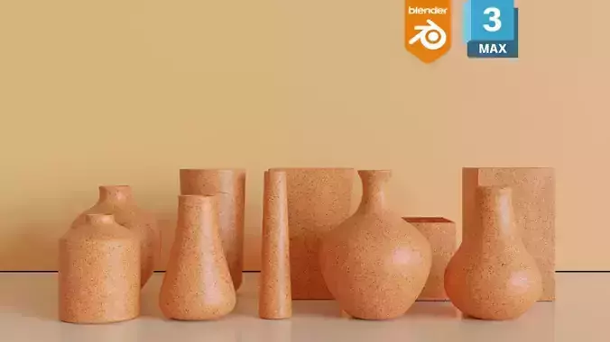 Clay Vases Collection