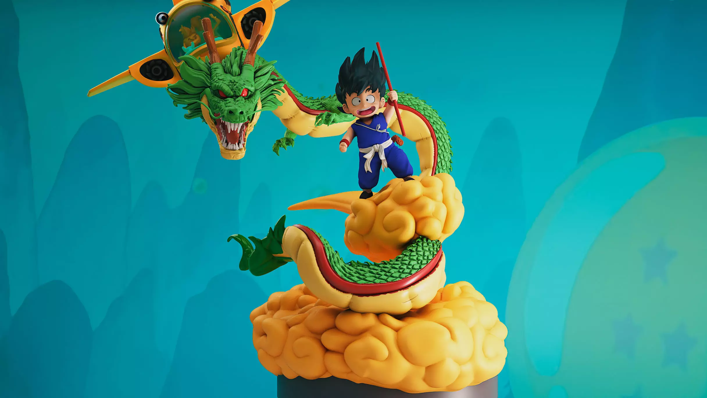 DRAGON BALL KID GOKU 3D print model_0