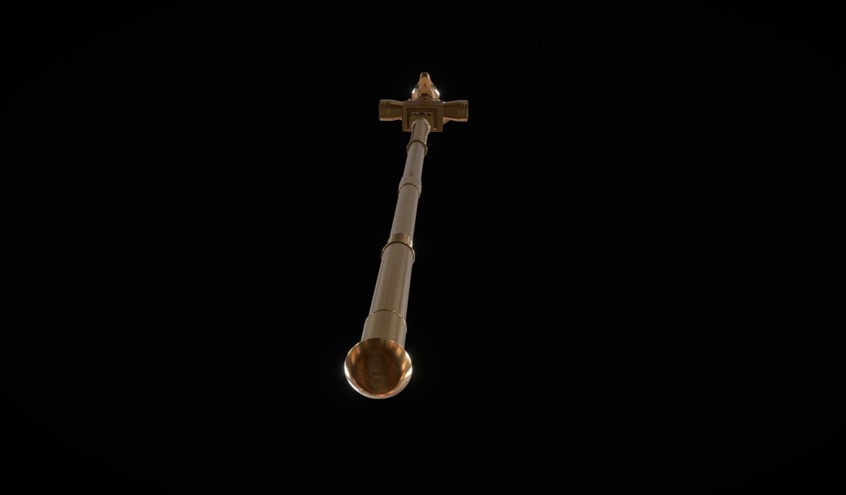 Ankh Scepter of Eternity 3D model_4