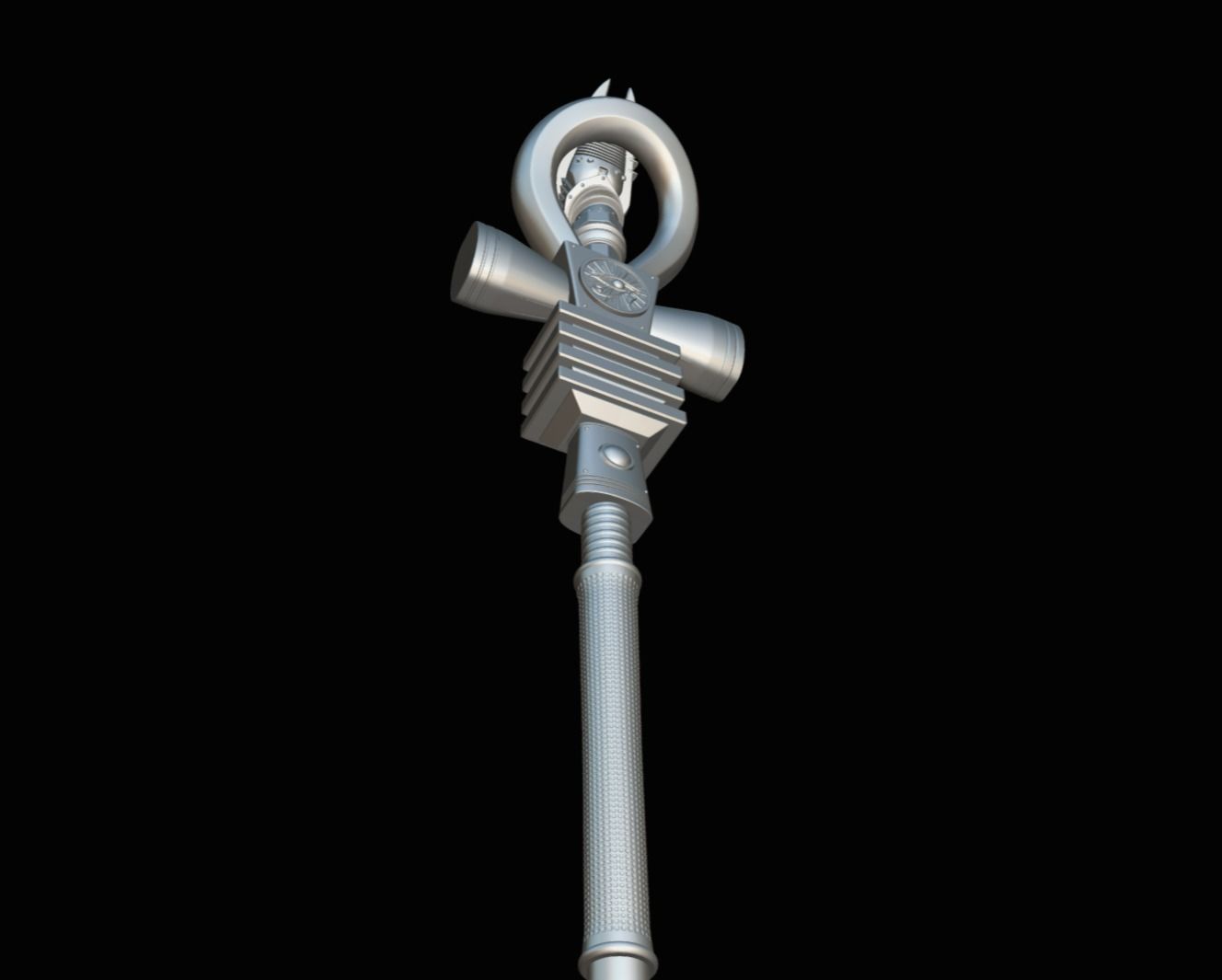 Ankh Scepter of Eternity 3D model_6