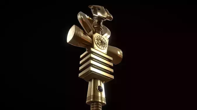 Ankh Scepter of Eternity 3D model