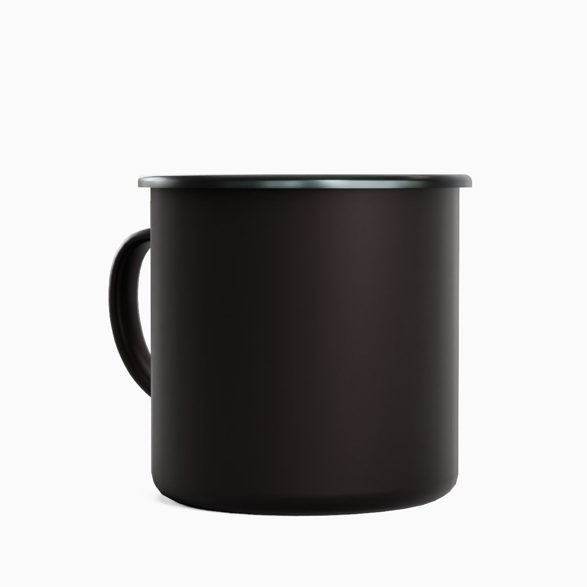 Iron Mug 06 Low-poly 3D model_3