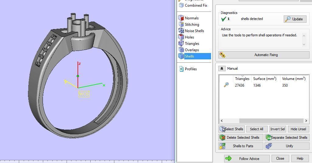 wedding ring for men 3D print model_18
