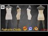 Female clothing marvelous designer - code 48 plus Bonus files 3D model_1