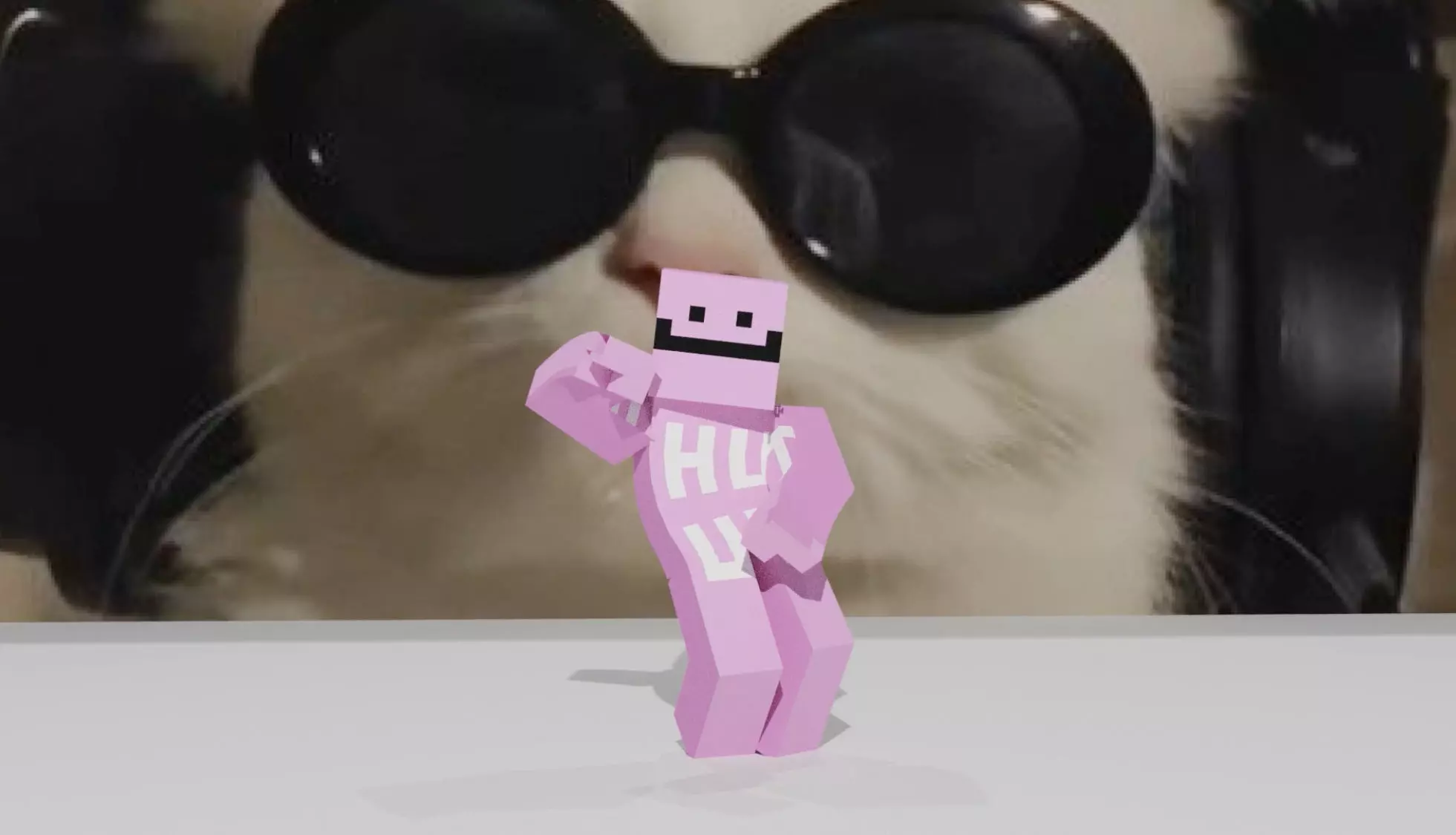 Minecraft Dance Animation to Hit It To The Beat 3D model_0