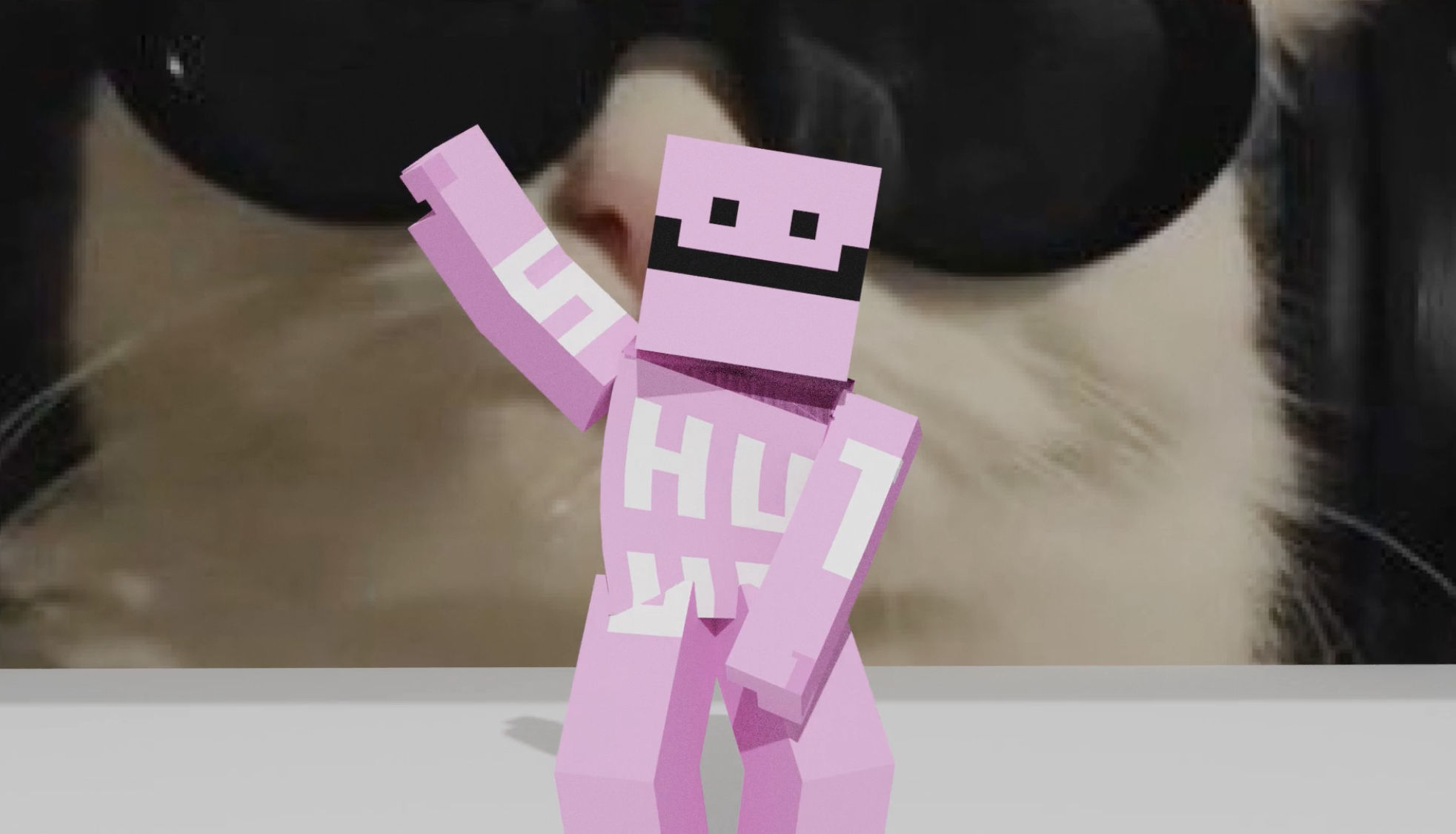 Minecraft Dance Animation to Hit It To The Beat 3D model_5