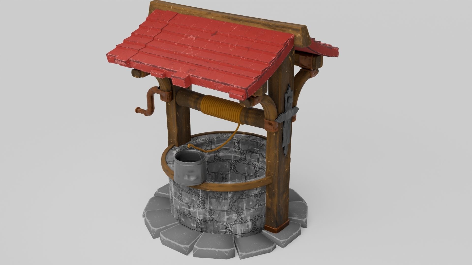 Medieval Themed 3D Model Set 3D model_7