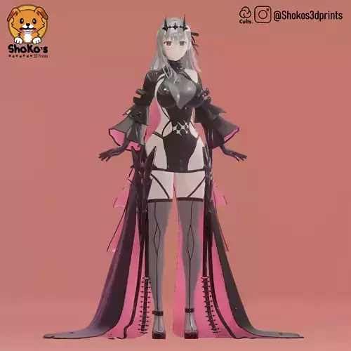 Modernia Second Affection n NSFW NIKKE  3D print model