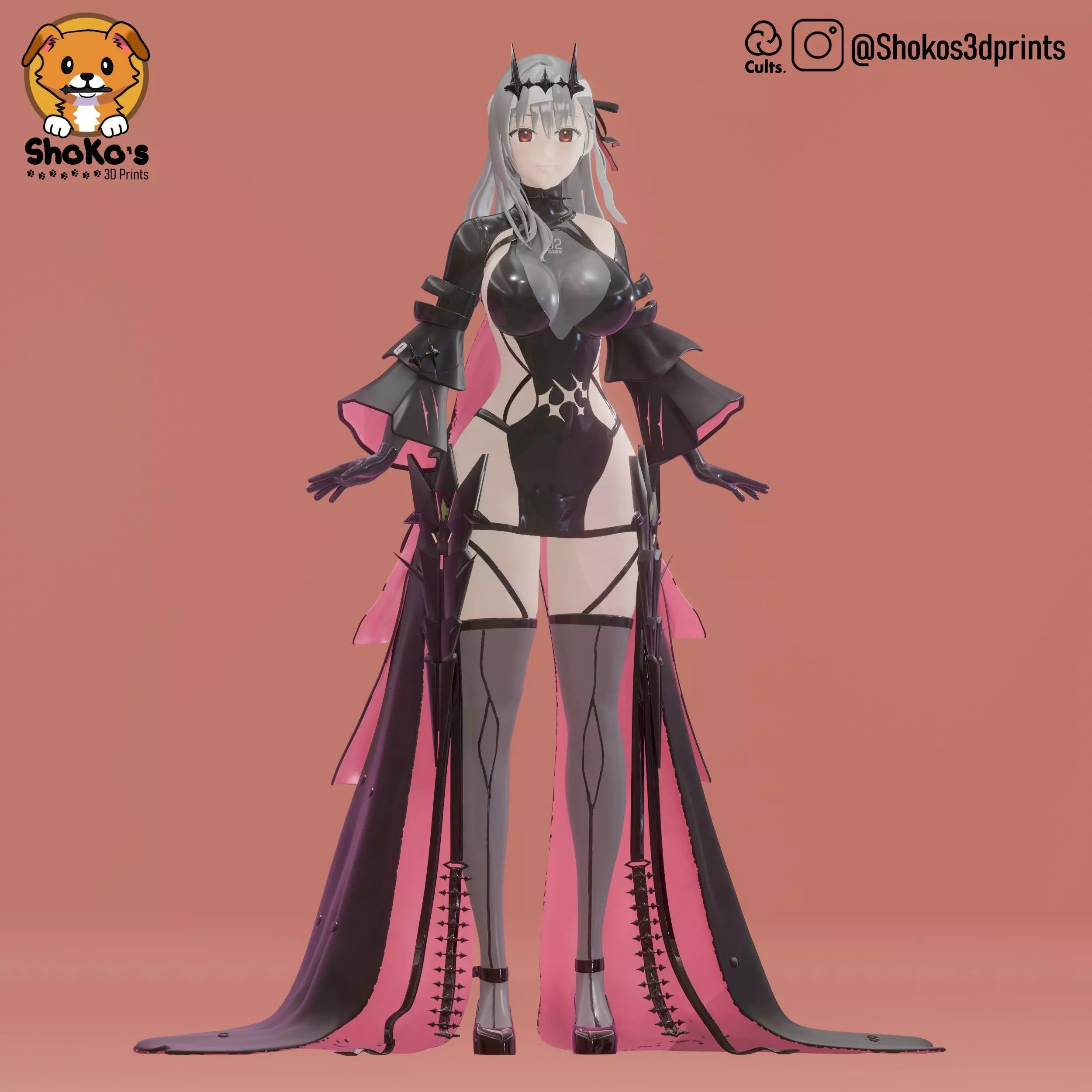 Modernia Second Affection n NSFW NIKKE  3D print model_0