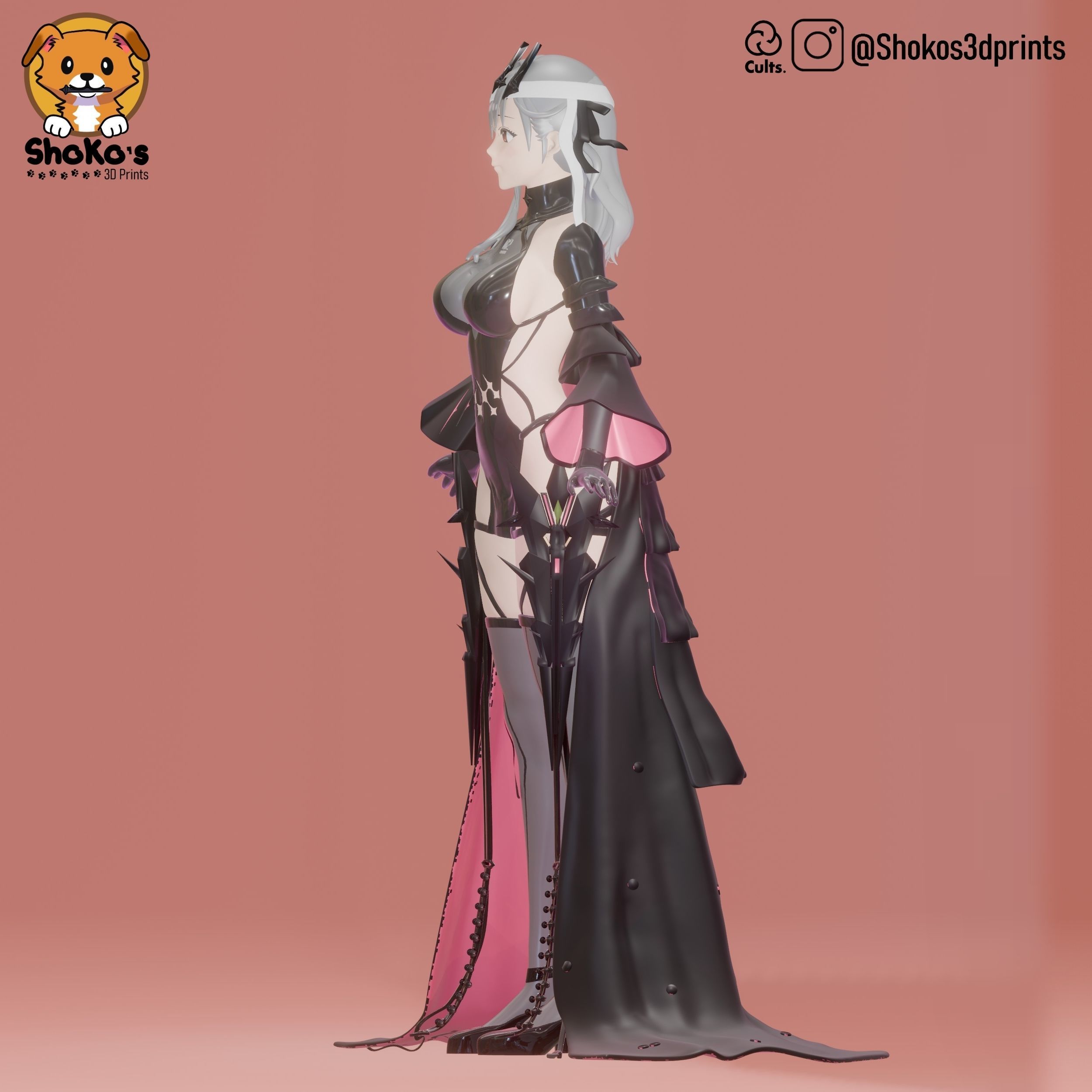 Modernia Second Affection n NSFW NIKKE  3D print model_3