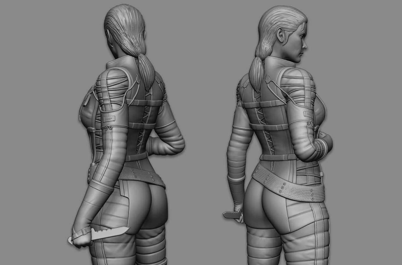 The Boss - Metal Gear Solid 3 3D print model_4