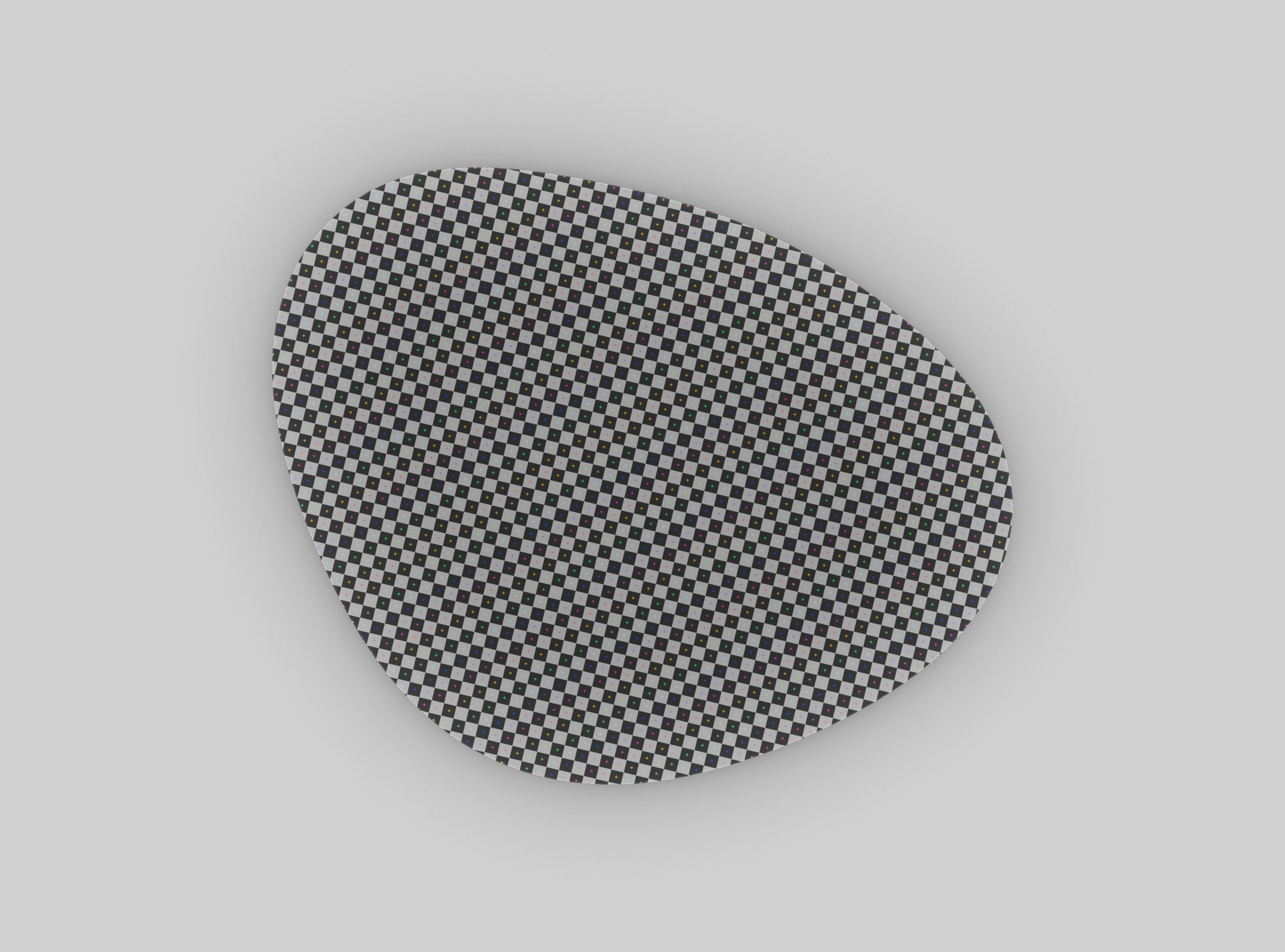 Pedrera coffee table 3D model_8