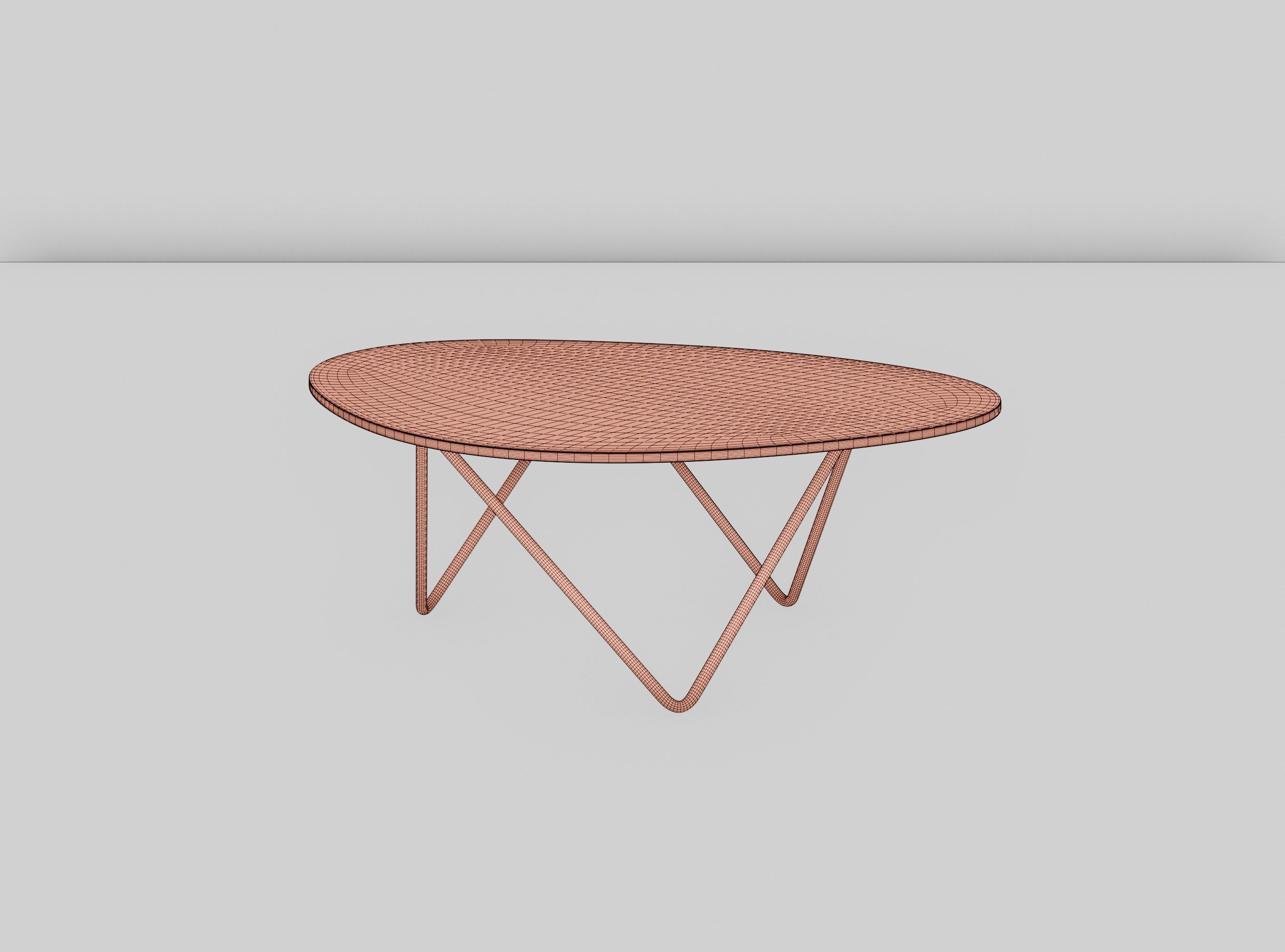Pedrera coffee table 3D model_5