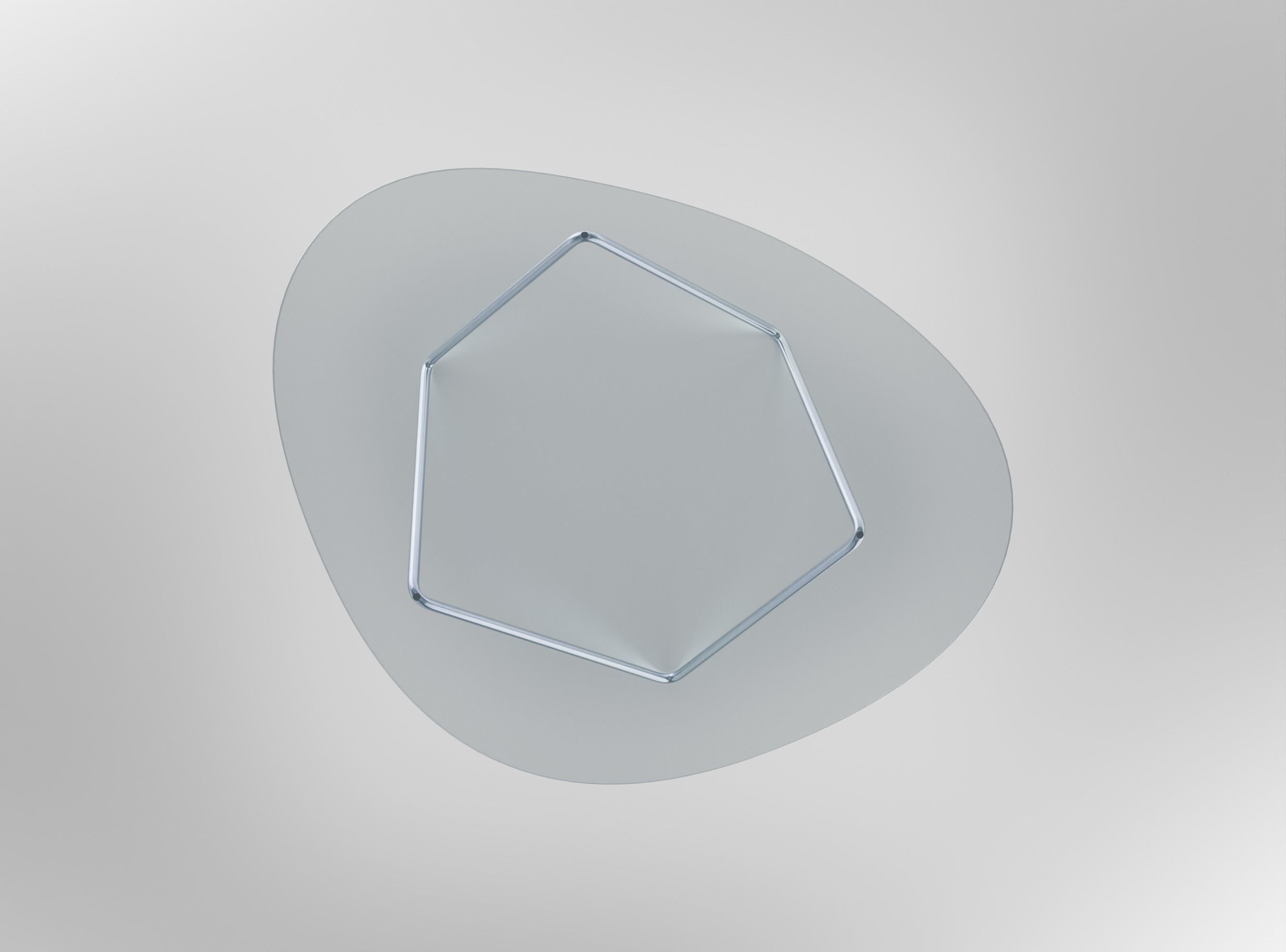 Pedrera coffee table 3D model_2
