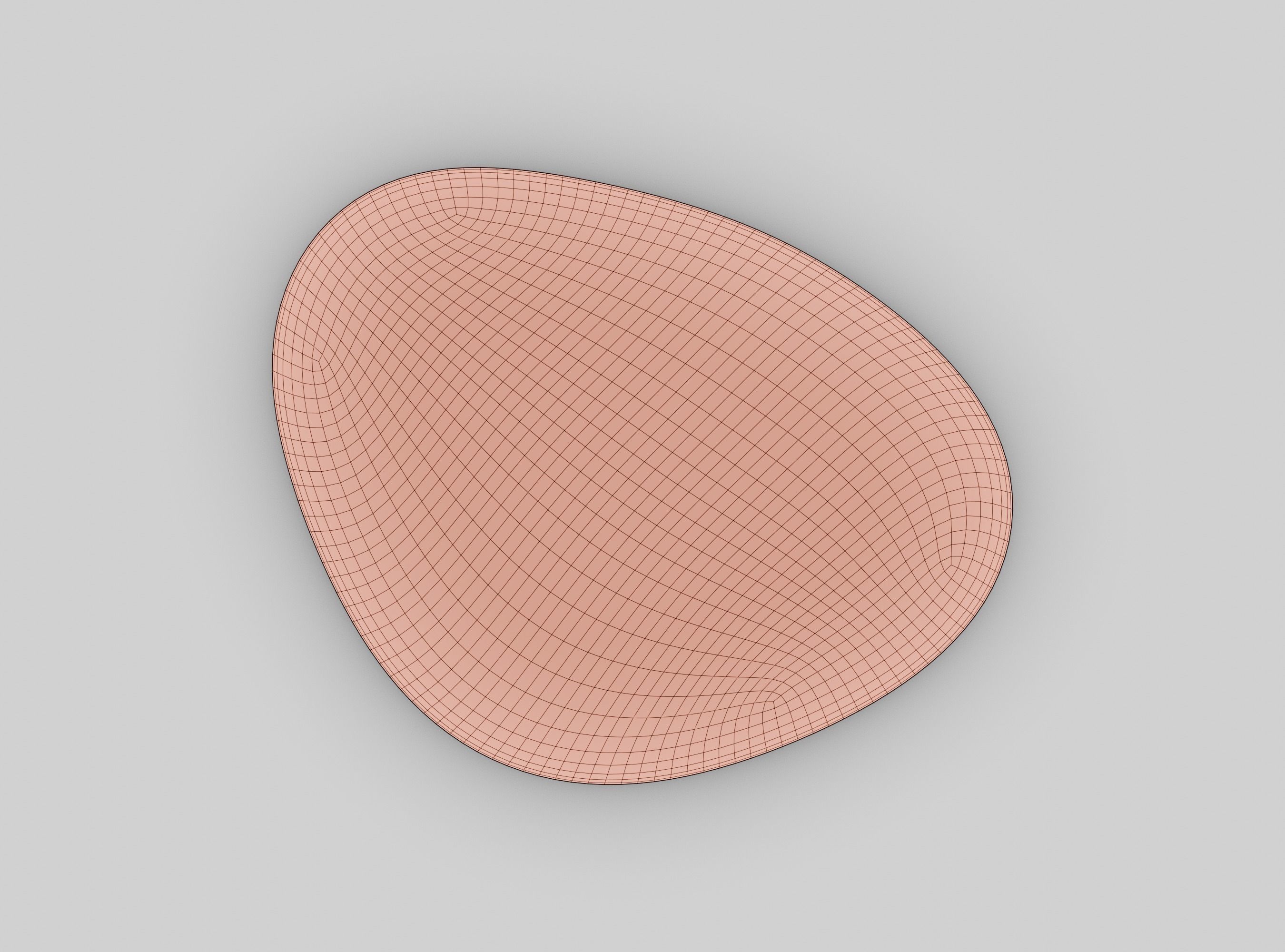 Pedrera coffee table 3D model_6