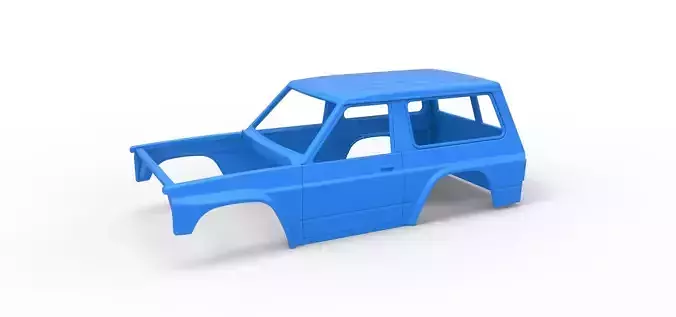 Shell of Uphill Sand Racing Dragster Scale 1 to 25