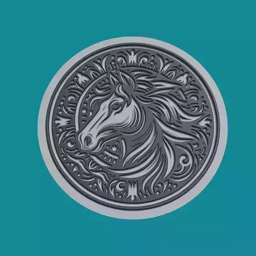 HORSE ANIMAL PENDANT
