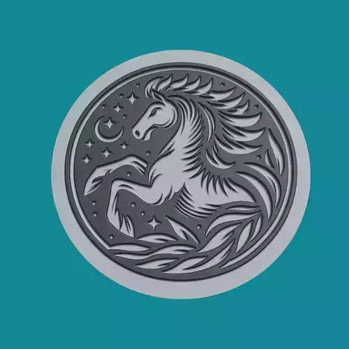 HORSE ANIMAL PENDANT