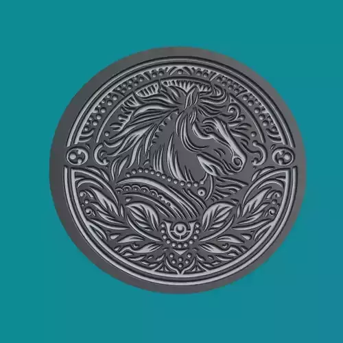 HORSE ANIMAL PENDANT