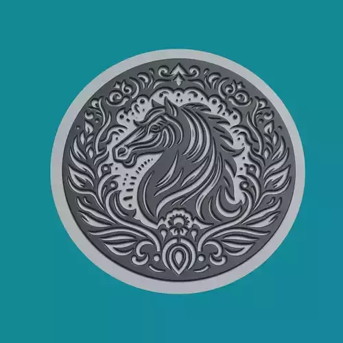 HORSE ANIMAL PENDANT