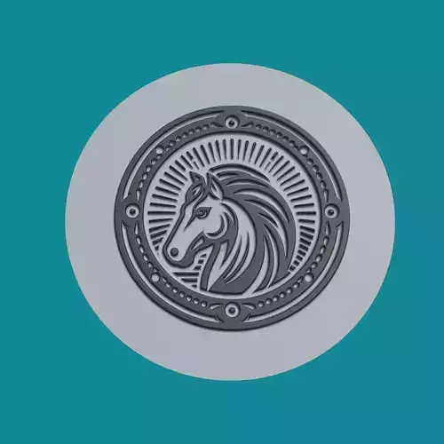 HORSE ANIMAL PENDANT