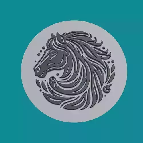 HORSE ANIMAL PENDANT